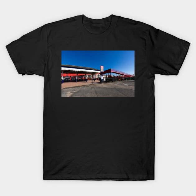 Blackpool-Pleasure Beach station T-Shirt by jasminewang